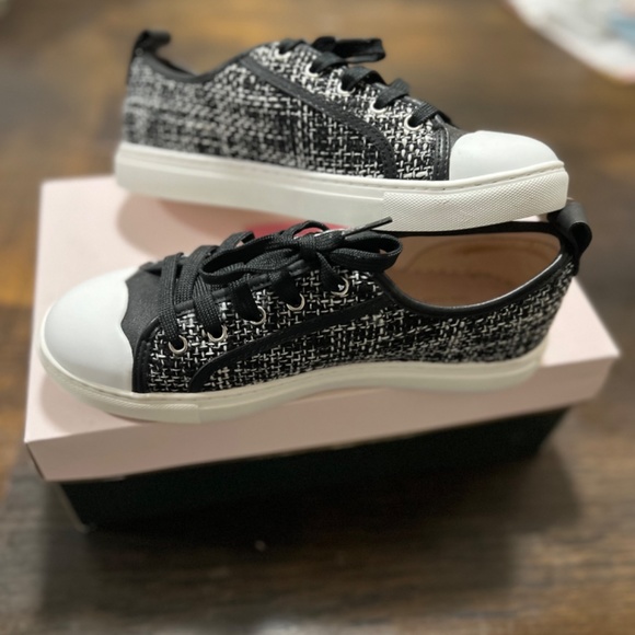 Kate Spade tweed “Avery” runners - Picture 2 of 3